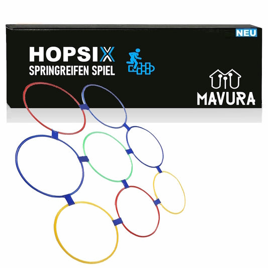 HOPSIX Springreifen Hüpfreifen Bewegungsspiel Koordinationstraining Spielzeug