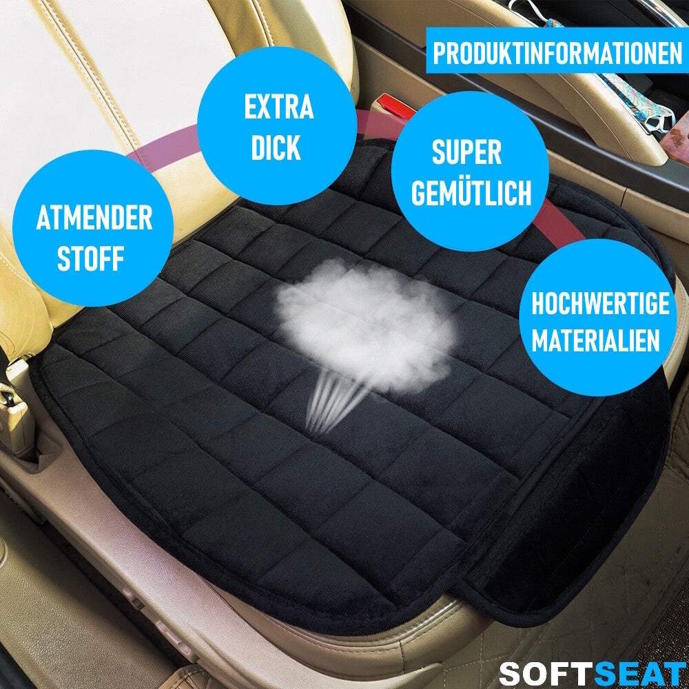 SOFTSEAT Autositzkissen Sitzauflage Rutschfestes Auto Kissen Tasche Memory Foam