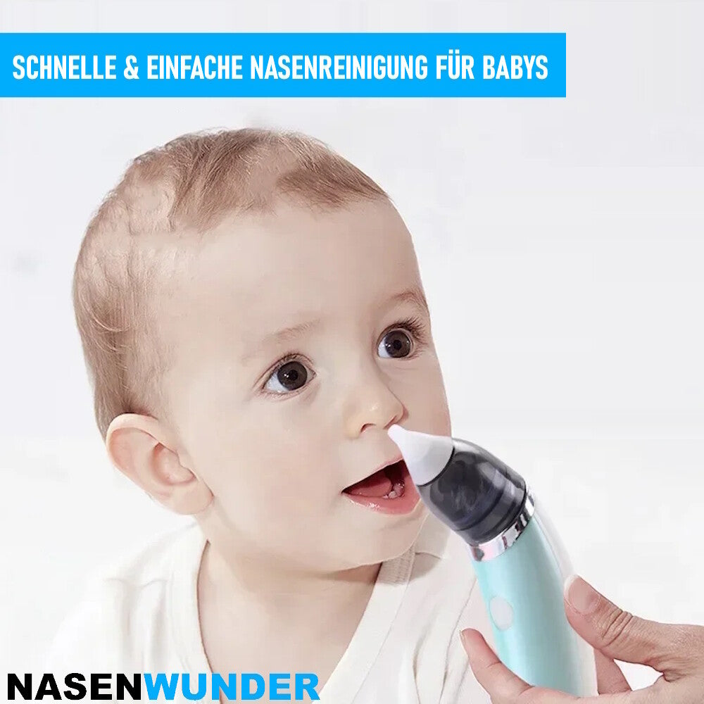 NASENWUNDER Nasensauger Nasensekretsauger Elektrischer Baby Nasen Schleim Sauger