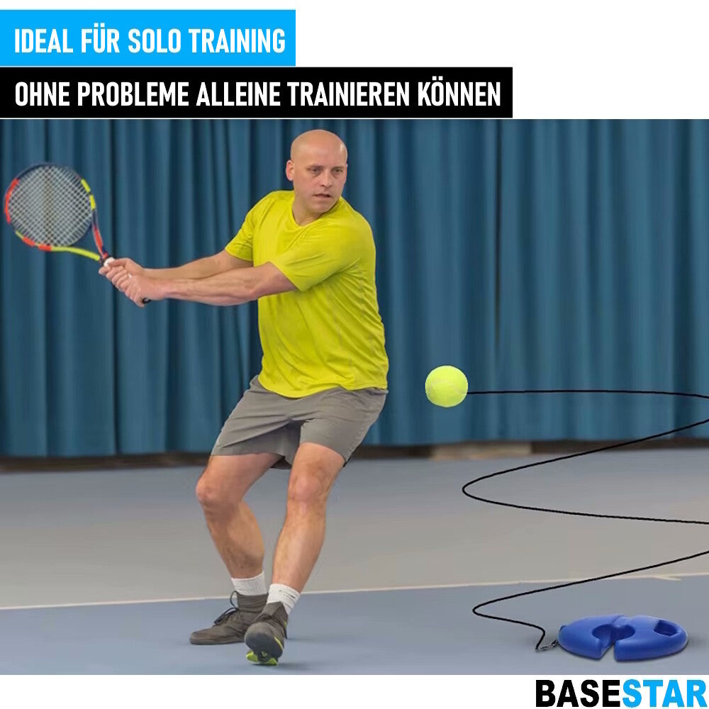 BASESTAR Tennistrainer Base & Tennisball Training Trainer Tennis Fitness