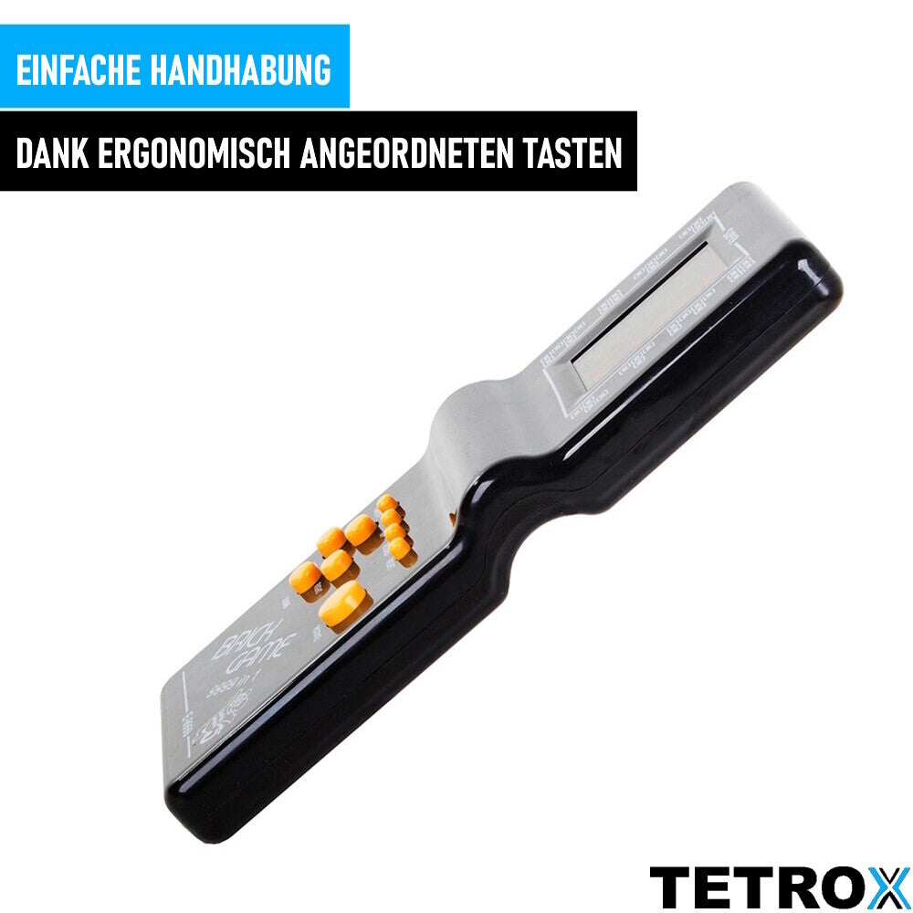 TETROX Retro Handheld Videospielkonsole Game eingebaute klassische Spiele