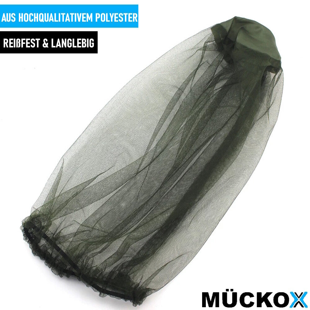 MÜCKOX Kopfnetz Mückennetz Mückenschutzhaube Moskitonetz Mückenschleier [2er]