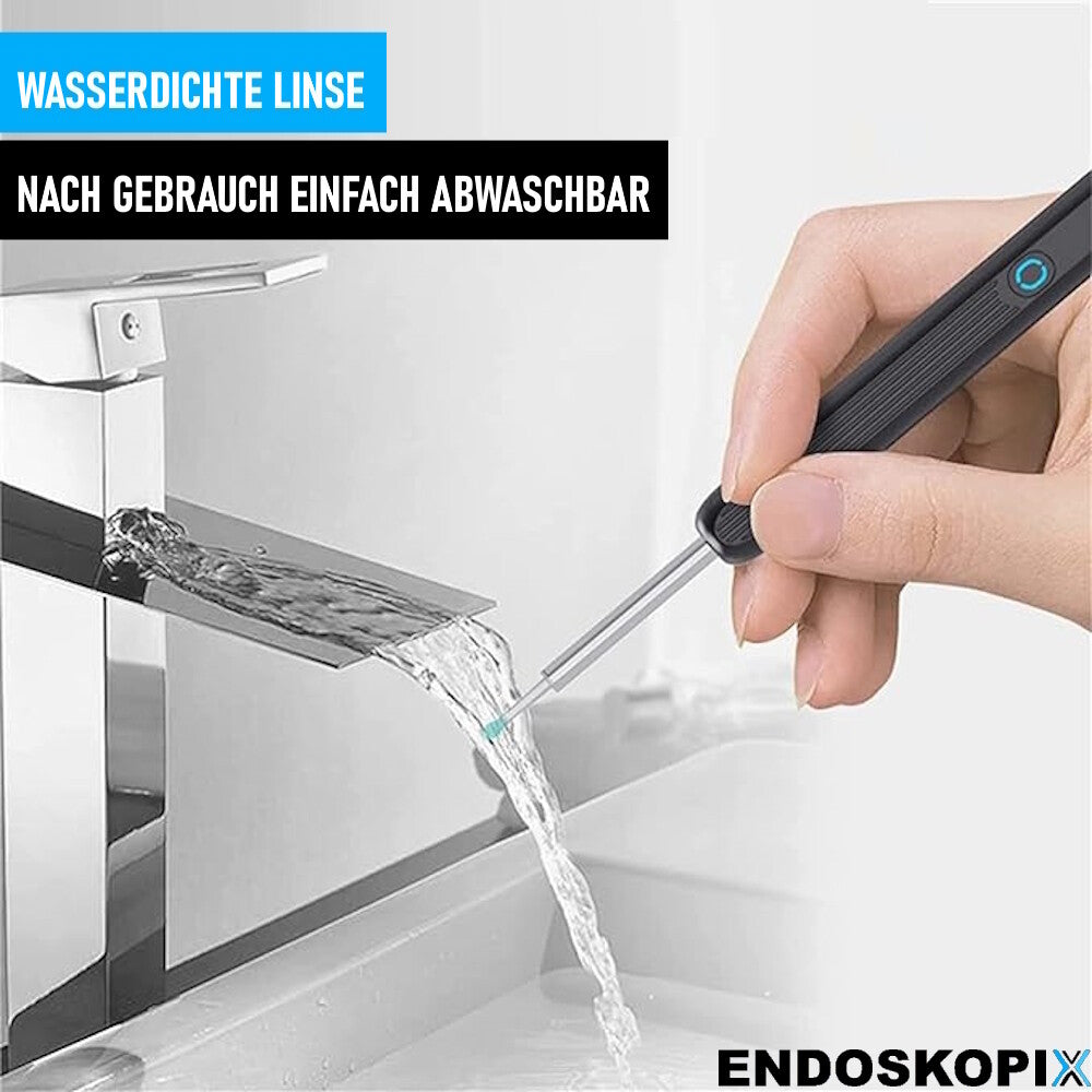 ENDOSKOPIX Elektrischer Ohrenreiniger Kamera Ohr Reinigung Ohrenschmalz
